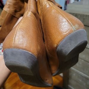 Leather Chinese Laundry OTK boots